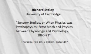 Richard Stanley 2018 STS Colloquium