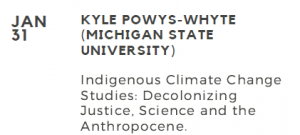 Colloquium with Kyle Powys-Whyte